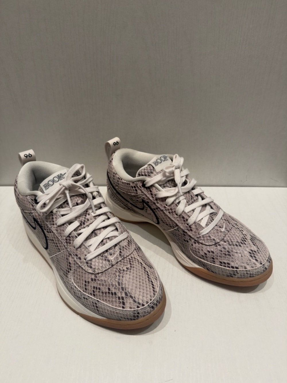 Nike Book 1 Devin Booker Snakeskin Cream/Natural Colorway Unisex M: 9 W: 10.5 - Picture 2 of 13